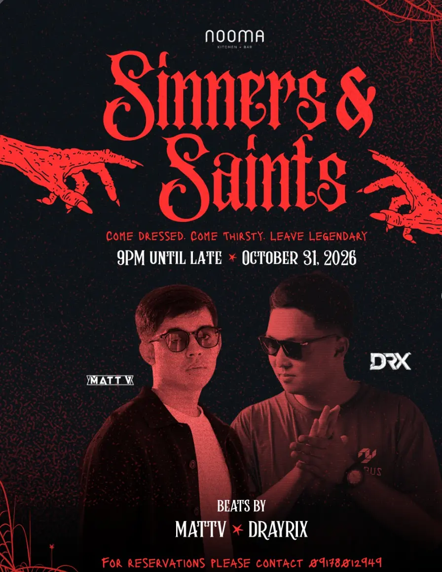 SINNERS & SAINTS takes over Nooma