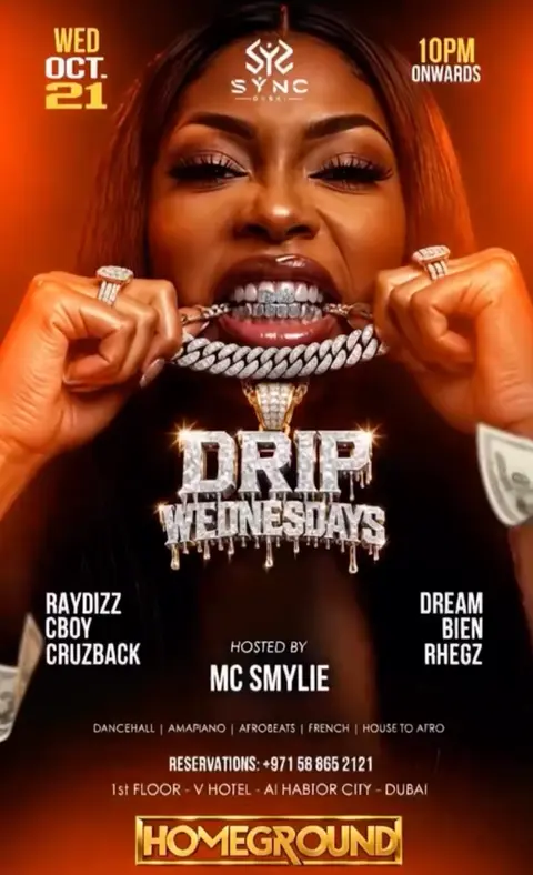 DRIP WEDNESDAYS AT SYNC DUBAI