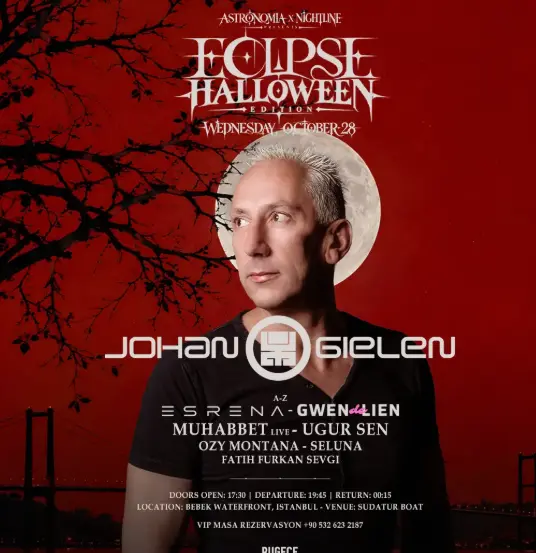 BOAT PARTY HALLOWEEN I JOHAN GIELEN