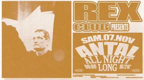 Rex Club presents: Antal all night long