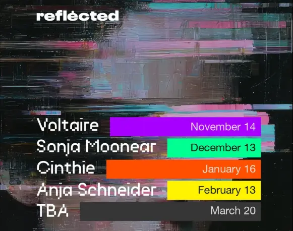 REFLECTED presents Voltaire, Mångata Projekt & Spania