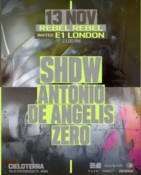 E1 with SHDW, Antonio De Angelis, Zero