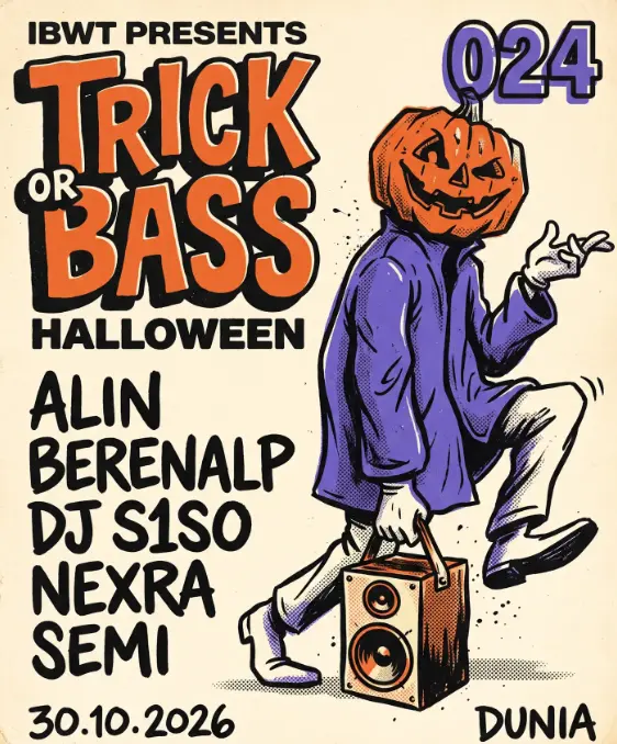 IBWT presents: TRICK or BASS 024