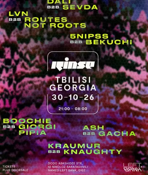 Left Bank x Rinse FM