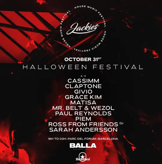 Jackies Open Air Halloween [Balla Barcelona Festival]