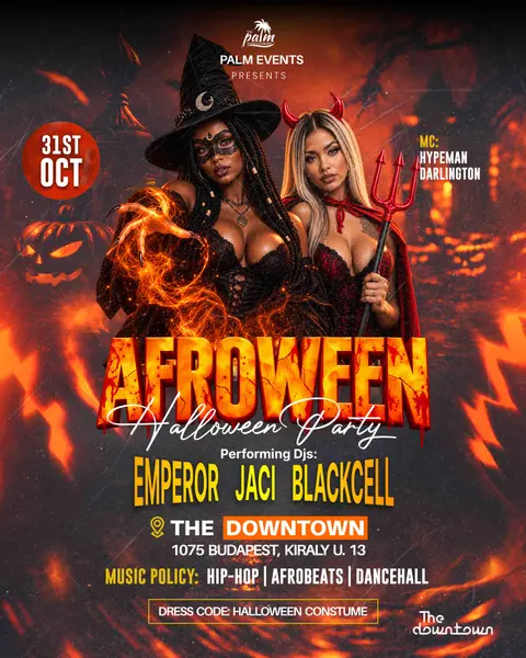 AFROWEEN - HALLOWEEN PARTY