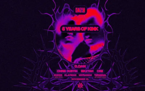 5 YEARS OF KINK w/ D.DAN | CLUB ROOM: DIRTY CASH