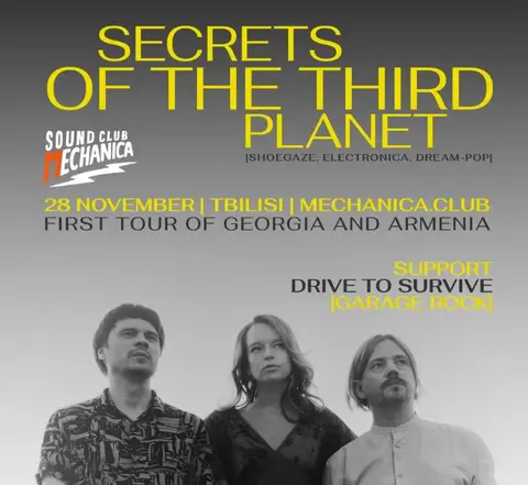 Secrets of the third planet at Mechanica sound club